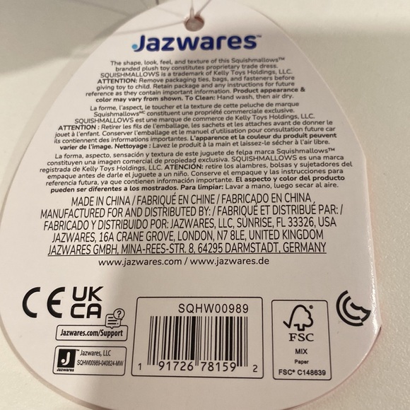 Squishmallow Morgana the Bat 4” Halloween 2024 NWT - Picture 4 of 5